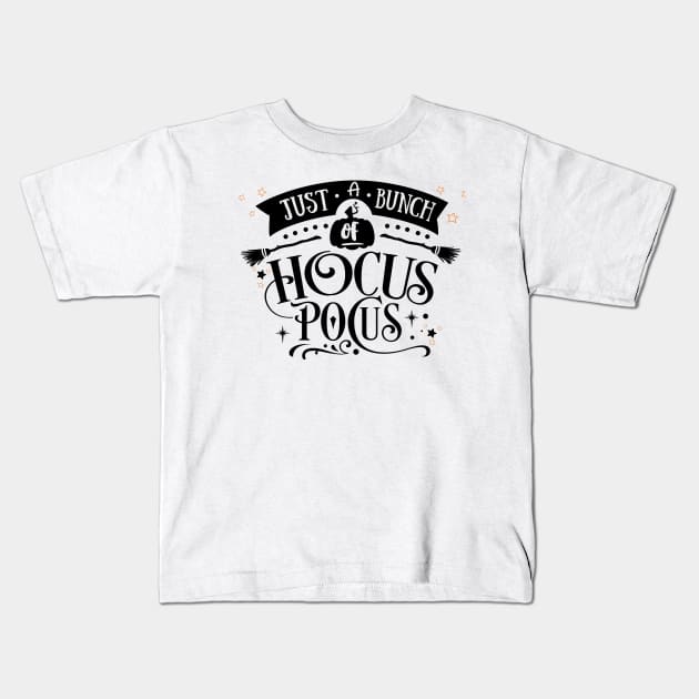 Hocus Pocus Kids T-Shirt by attire zone